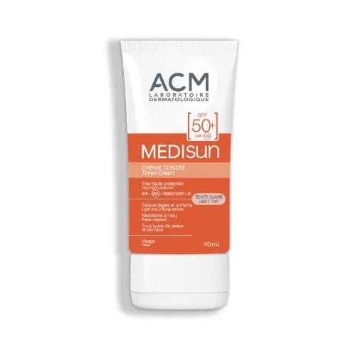 Acm Medisun Tinted Cream Spf50 40Ml Value Pack