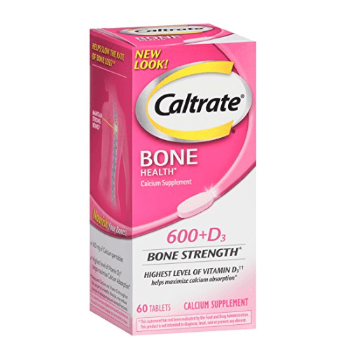 Caltrate Bone Health Calcium Supplement Tablets - (600mg + D3) - 60's