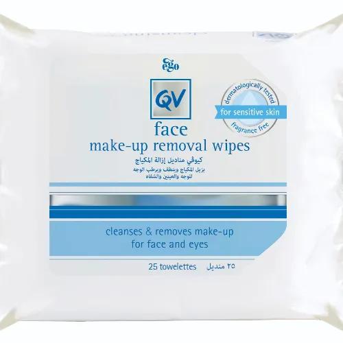 Ego Qv Face Make Up Removal Wipes