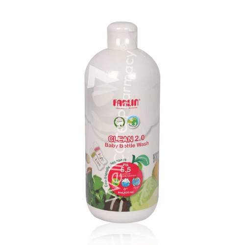 Farlin Baby Bottle Wash 500Ml Af-10012  (Buy 1 Get 1 Free)