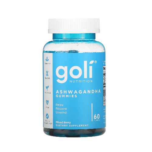 Goli Nutrition Ashwagandha Mixed Berry Gummie - 60'S