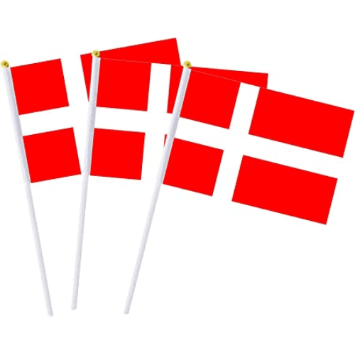 Fans Flag Denmark  22*15cm