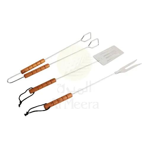 Desert Ranger Stainless Steel Bbq Set 3Pc Dr-450115-21