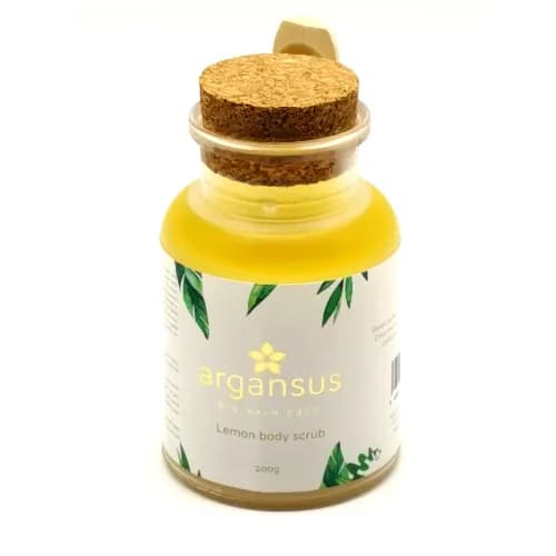 Argansus Lemon Body Scrub 300g