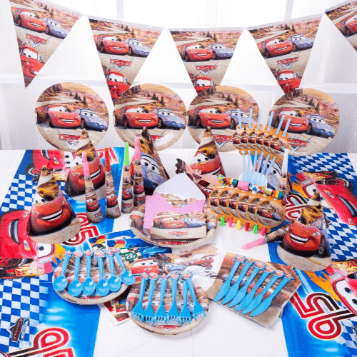 Mcqueens Cars Party Set