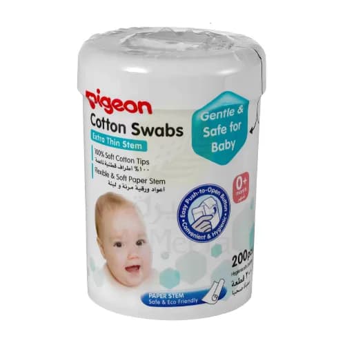 Pigeon Cotton Swabs Thin 200'S