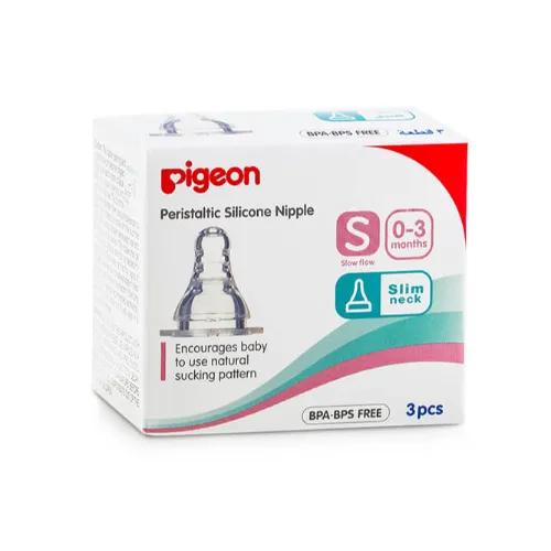 Pigeon Silicon Nipple S-Type S 3Pc/Box