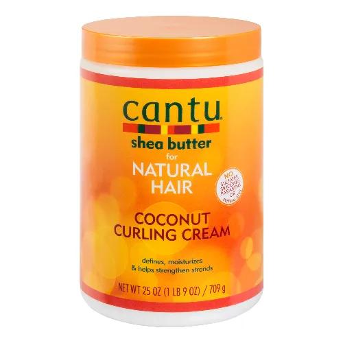 Cantu Shea Butter For Natural Hair Coconut Curling Cream – Salon Size 709g