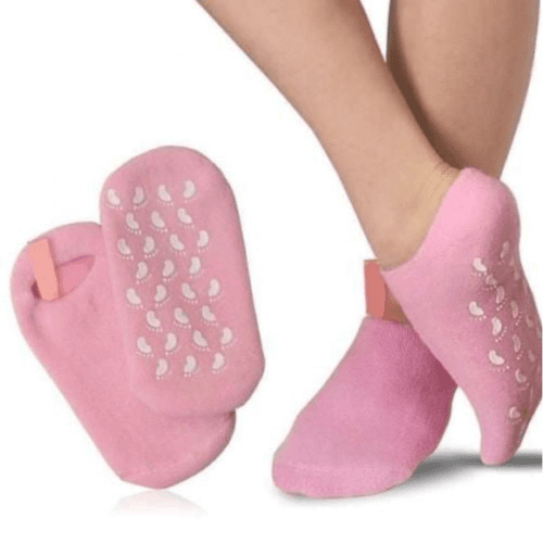 Spa Gel Socks Pink Color