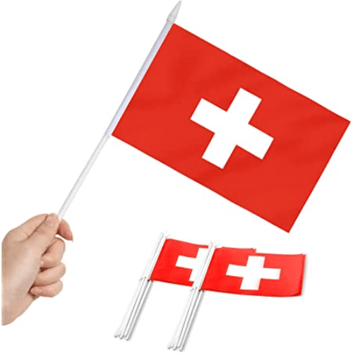 Fans Flag Switzerland  22*15cm