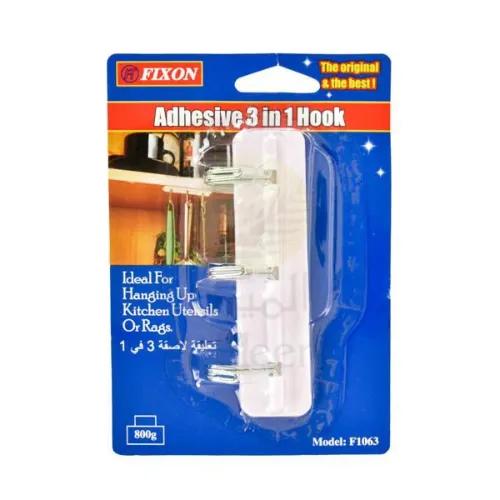 Fixon Adhesive 3 In 1 Hook 1063