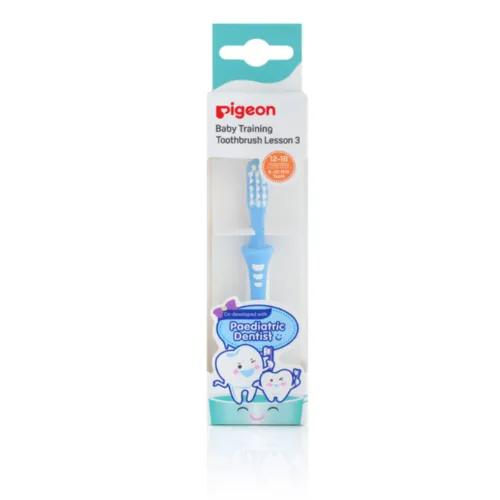 Pigeon Training Tooth Brush L-3 Blue