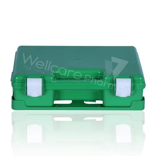 Pharma Pu First Aid Box 50 P With Items Green