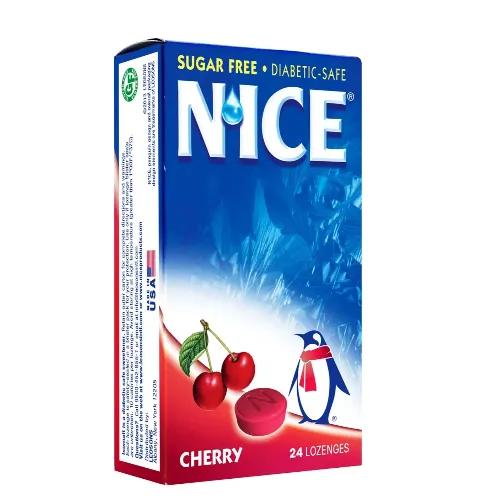 Nice Cherry Lozenges 24'S