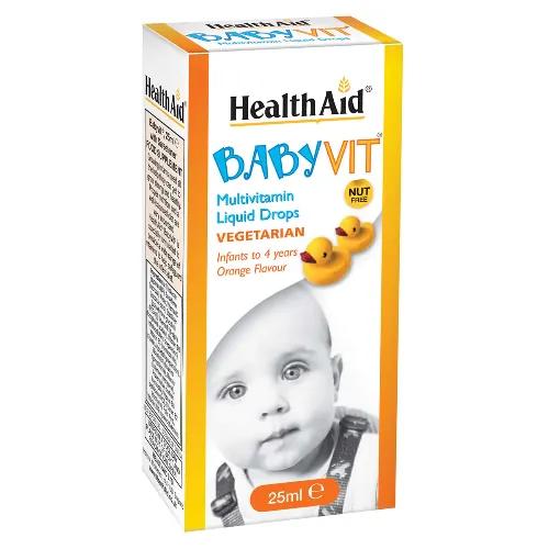 Health Aid Baby Vit Liq. Drops 25Ml