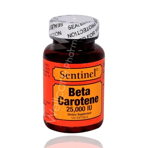 Sentinel Beta Carotene Tablets 100'S