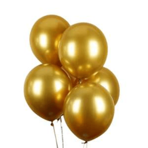 Gold Mettalic Balloons