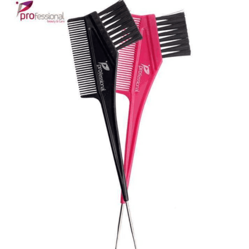 Professional Hair Brush With Comb 1 Pc Assorted Colour