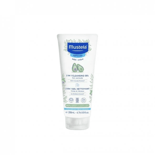 Mustela Baby 2 In 1 Hair & Body Cleansing Gel - 200Ml