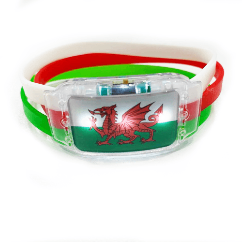 Luminous Fans Bracelet Wales