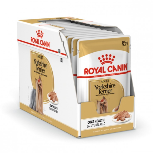 Royal Canin Yorkshire Adult Wet Food - Pouches Box Of 12 x 85g