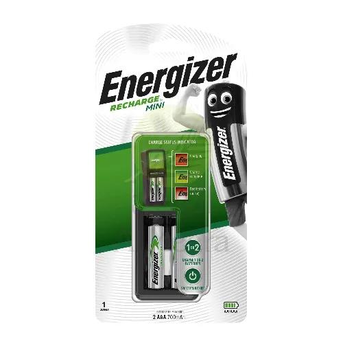 Energizer Mini Charger With 2 Aaa Batteries