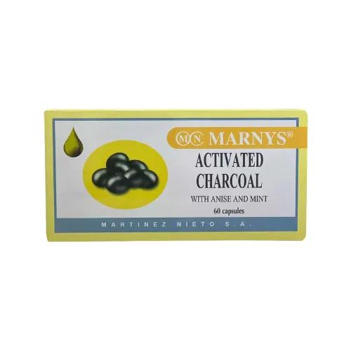 Marny'S Activated Charcoal Cap 60'S