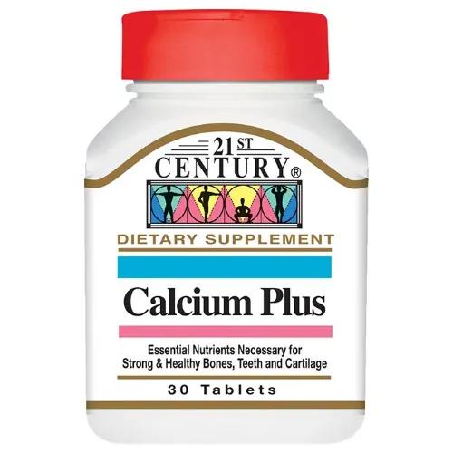 21St Century Calcium Plus Tab 30'S