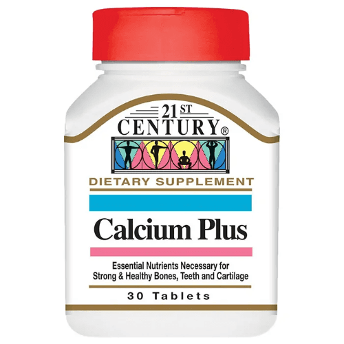 21St Century Calcium Plus Tab 30'S