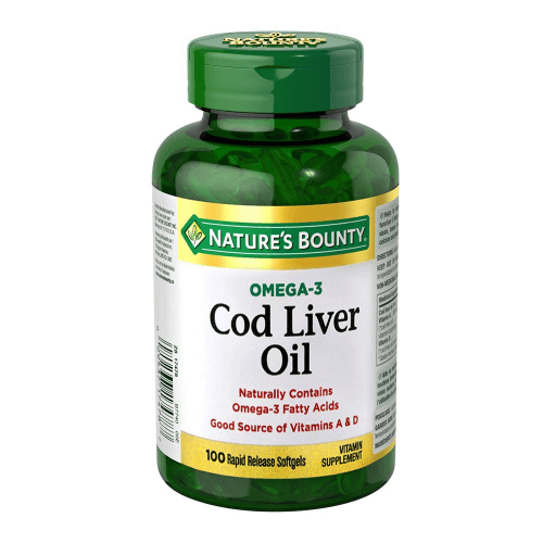 Nature'S Bounty Omega 3 Cod Liver Oil Cap 100'