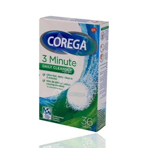 Corega Cleanser Full Dentures Tablets 36'S