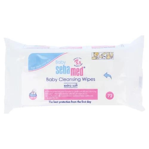 Sebamed Baby Cleansing Wipes 72'S