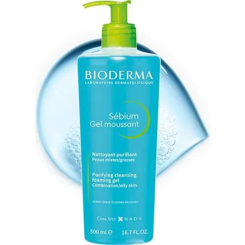 Bioderma Sebium Foaming Gel Moussant 500Ml (Bio075)