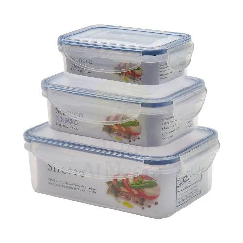 Sirocco Food Container Set 3Pc