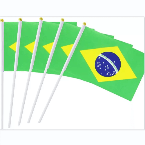 Fans Flag Brazil  22*15cm