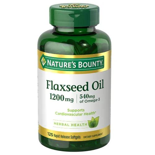 Nature's Bounty Organic Flaxseed Oil 1200mg 100's