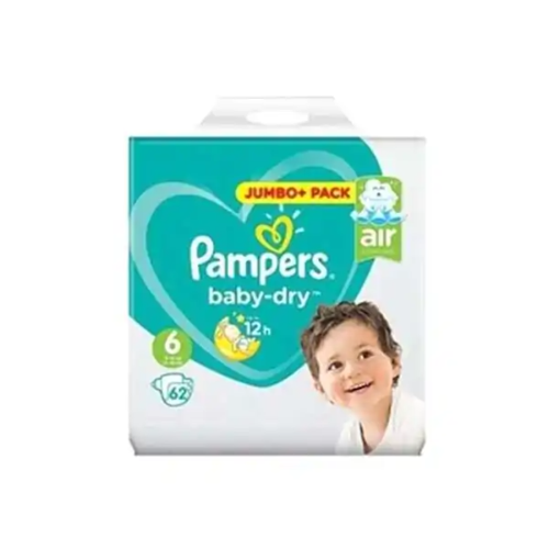 Pampers Baby-Dry (Size 6) 62 Diapers