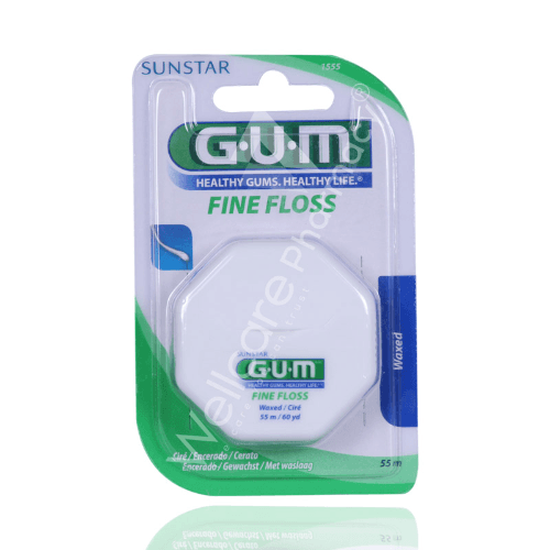 Gum Dental Fine Floss Waxed 1555Ma