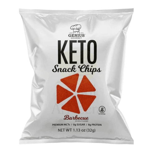 Genius Gourmet Keto Chips Barbecue 32G
