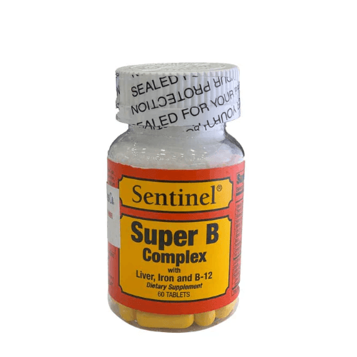 Sentinel Super B Complex Tablets - 60'S