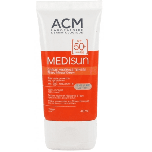 ACM Medisun Tinted Mineral Cream SPF50+ Light Tint 40ml