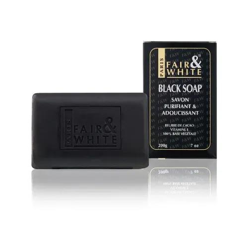 Fair & White Black Soap 200 Gr