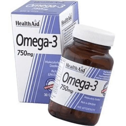 Health Aid Omega 3 750Mg Cap 30'S