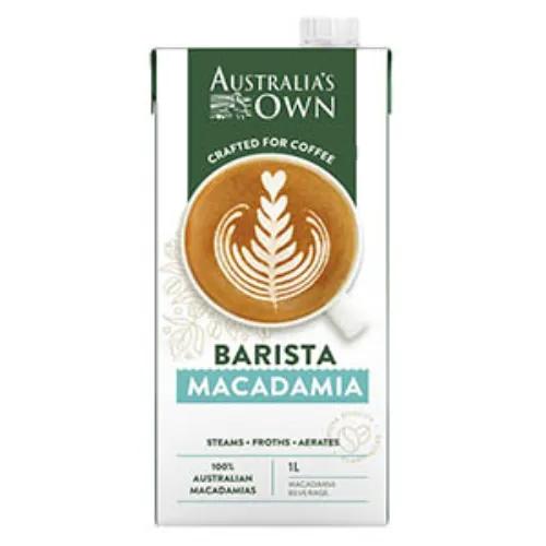 Australia'S Own Barista Macadamia Milk 1L