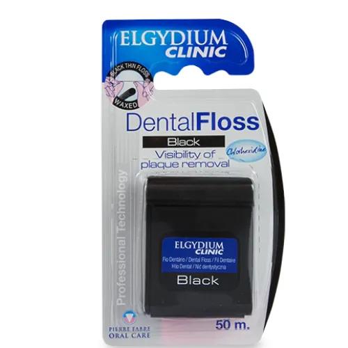 Elgydium Floss Chlorhexidine Black