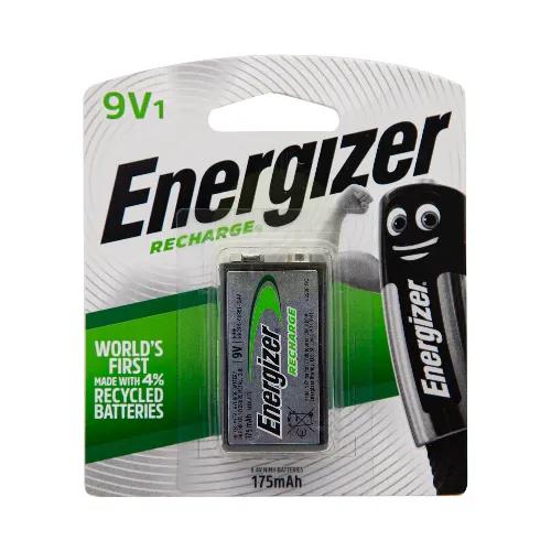 Energizer Recharge Battery 9V 9Vã—1Pcs