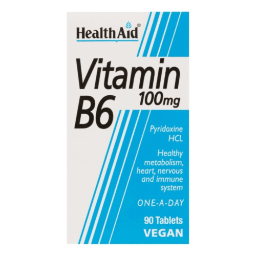 HealthAid Vitamin B6 100mg Tablet 90 Pcs