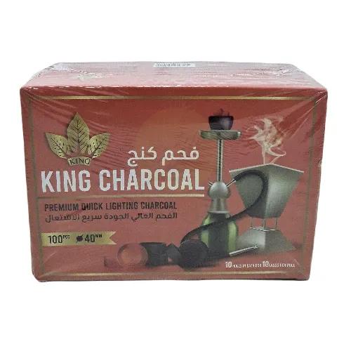 King Charcoal Round Tabs 100Pcs Kcrt-100