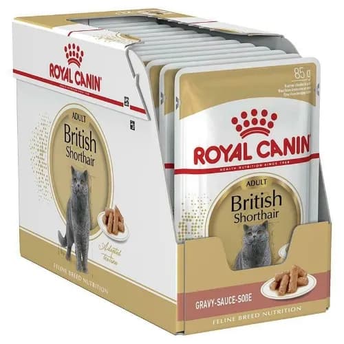 Royal Canin Wet Food British Shorthair Adult Box 12 x 85g