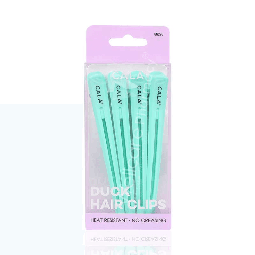 Cala Duck Hair Clip Teal 4Pc -66226  (Buy 2 Get 1 Free)